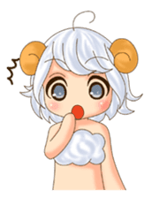 Me of a sheep sticker #4689783