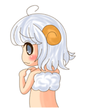 Me of a sheep sticker #4689785