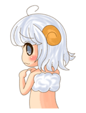 Me of a sheep sticker #4689785