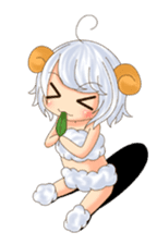 Me of a sheep sticker #4689787