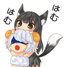 Me of a sheep sticker #4689791