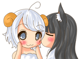 Me of a sheep sticker #4689794