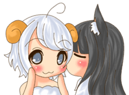 Me of a sheep sticker #4689794