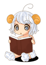 Me of a sheep sticker #4689796