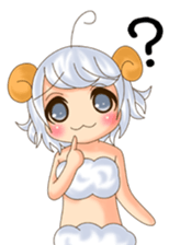 Me of a sheep sticker #4689799