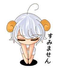 Me of a sheep sticker #4689800