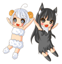 Me of a sheep sticker #4689801