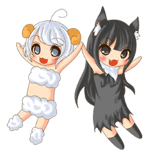 Me of a sheep sticker #4689801