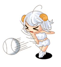 Me of a sheep sticker #4689804