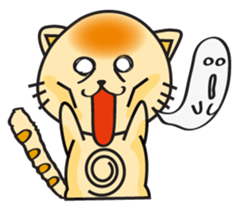 Steamed bread Meow sticker #4690170