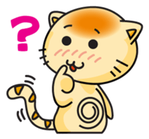 Steamed bread Meow sticker #4690174