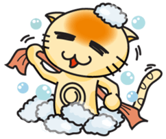 Steamed bread Meow sticker #4690176