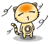 Steamed bread Meow sticker #4690178