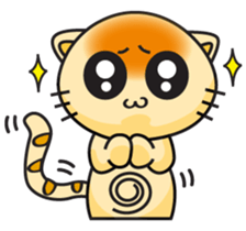Steamed bread Meow sticker #4690179