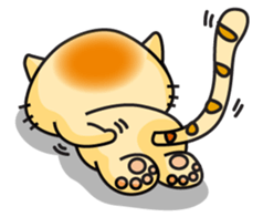 Steamed bread Meow sticker #4690183