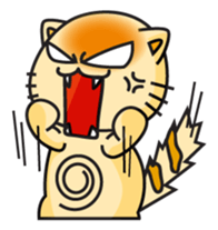 Steamed bread Meow sticker #4690185