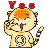 Steamed bread Meow sticker #4690188