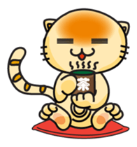 Steamed bread Meow sticker #4690191