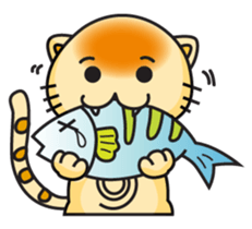 Steamed bread Meow sticker #4690192
