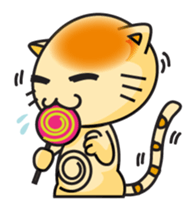 Steamed bread Meow sticker #4690199