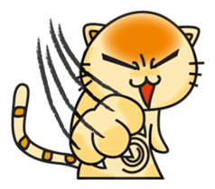 Steamed bread Meow sticker #4690200