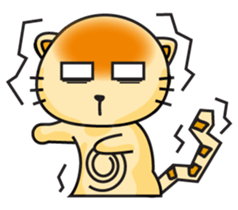 Steamed bread Meow sticker #4690202