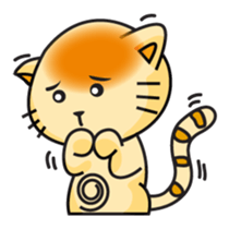 Steamed bread Meow sticker #4690203
