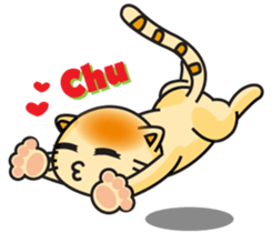 Steamed bread Meow sticker #4690206