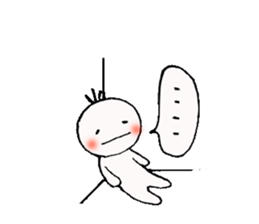 Conversation parry stamp. sticker #4690850