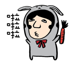 Mr. Big Nose zoo sticker #4691690