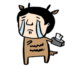 Mr. Big Nose zoo sticker #4691697