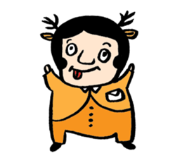 Mr. Big Nose zoo sticker #4691699