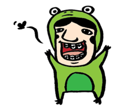 Mr. Big Nose zoo sticker #4691707