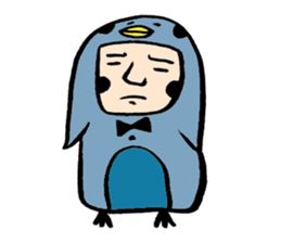 Mr. Big Nose zoo sticker #4691711