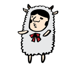 Mr. Big Nose zoo sticker #4691713