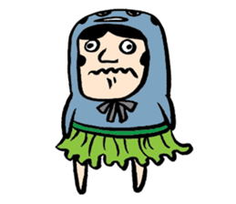 Mr. Big Nose zoo sticker #4691716