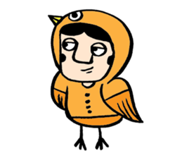 Mr. Big Nose zoo sticker #4691718