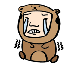 Mr. Big Nose zoo sticker #4691719