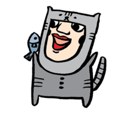 Mr. Big Nose zoo sticker #4691722