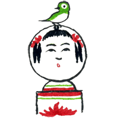 Traditional Kokeshi (Naruko-style)