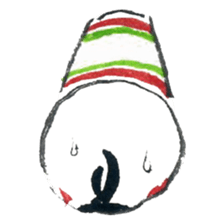 Traditional Kokeshi (Naruko-style) sticker #4691941
