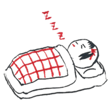 Traditional Kokeshi (Naruko-style) sticker #4691943