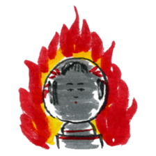 Traditional Kokeshi (Naruko-style) sticker #4691949