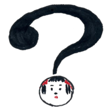 Traditional Kokeshi (Naruko-style) sticker #4691955