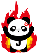 Panda JiRo sticker #4692156