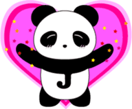 Panda JiRo sticker #4692166