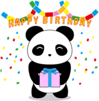 Panda JiRo sticker #4692167