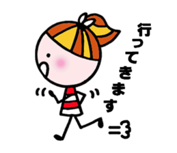 Ponytail-chun sticker #4692532