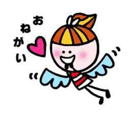 Ponytail-chun sticker #4692551