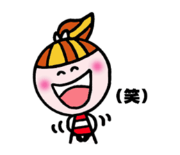 Ponytail-chun sticker #4692567